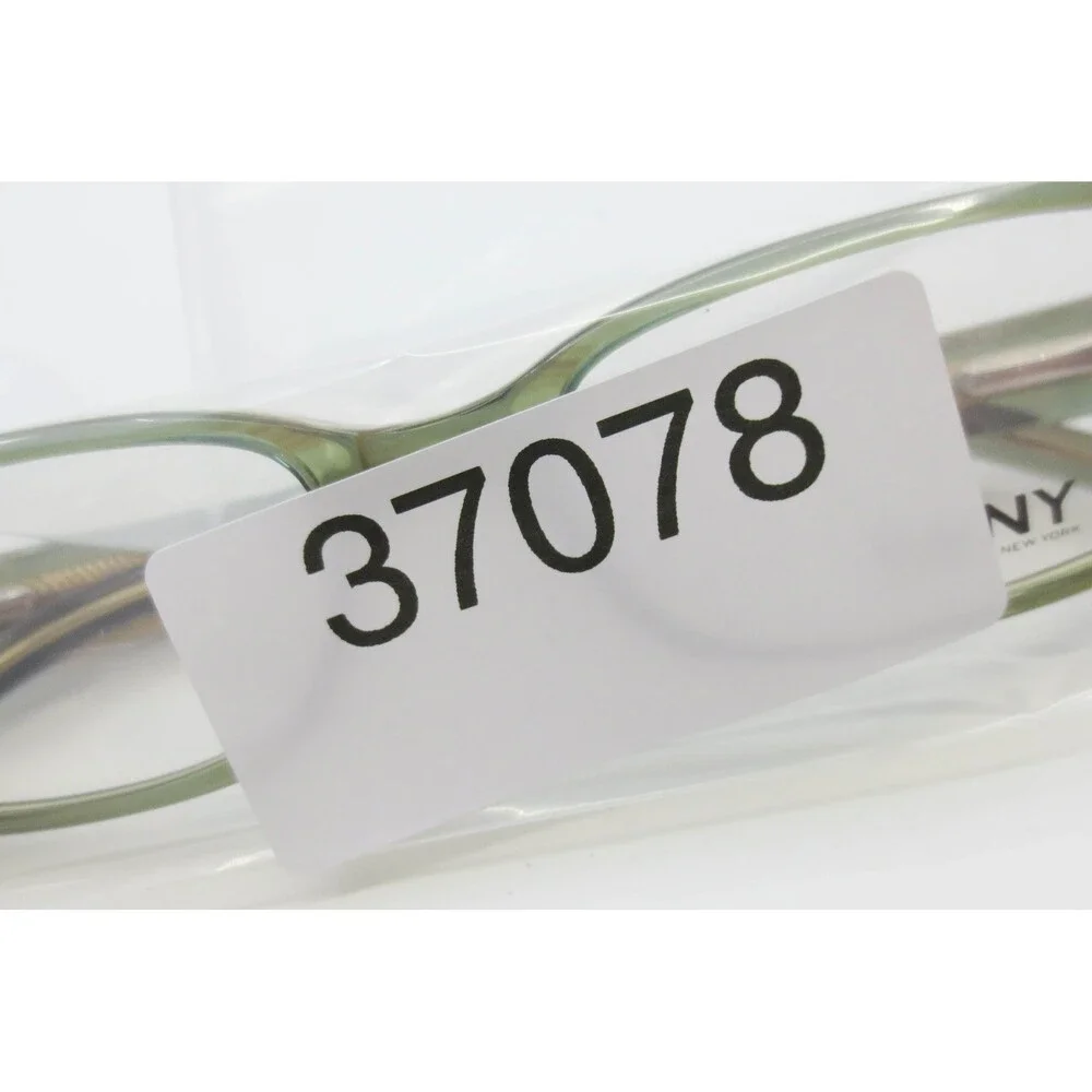 DKNY DY4550 3015 Green Tan Rectangular Eyeglasses Frames 50-16-135 Womens Mens